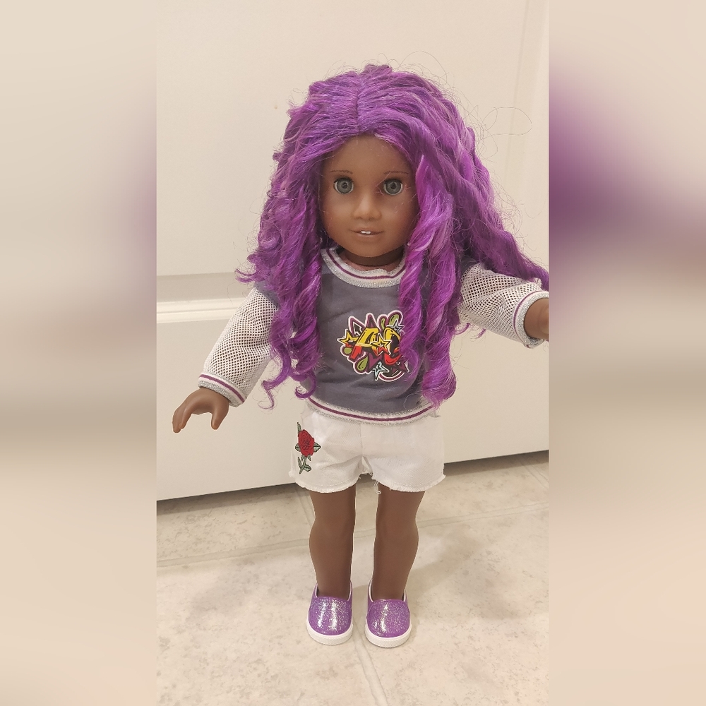 American Girl Purple-Haired Fashion Doll